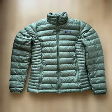 patagonia 올리브 그린 다운 자켓