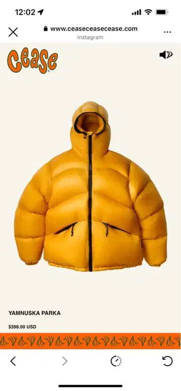 CEASE YAMNUSKA PARKA