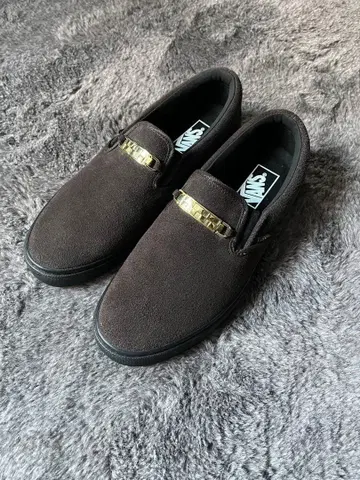Vans 슬립온 다크 브라운