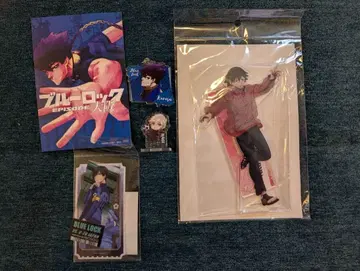 블루 록 이사기 요이치 외 아크릴 스탠드 외 굿즈 세트