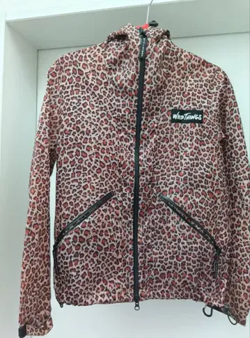 WILD THINGS 레오파드 무늬 나일론 자켓