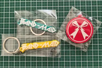 BAND-MAID 러버 키링 3개 세트