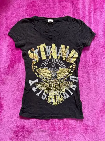 d.i.a V넥T셔츠 블랙