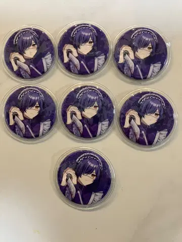 돌레쿠이트 캔뱃지 7개 세트