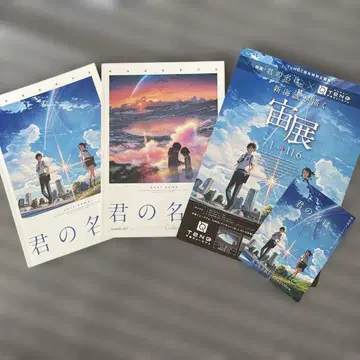 너의 이름은. 팜플렛 2권 덤 포함