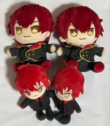 기사A(기사X) 바우 봉제 인형 키링 앉은 봉제 인형