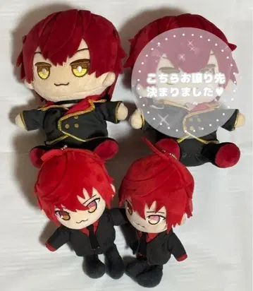 기사A(기사X) 바우 봉제 인형 키링 앉은 봉제 인형