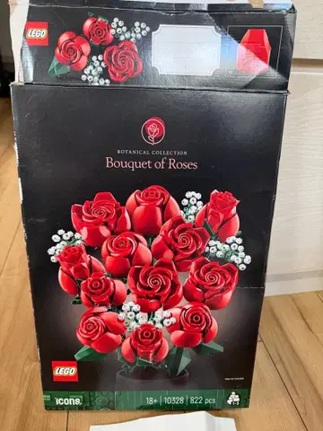 LEGO 레고 장미 로즈 10328 822pcs 덤 꽃