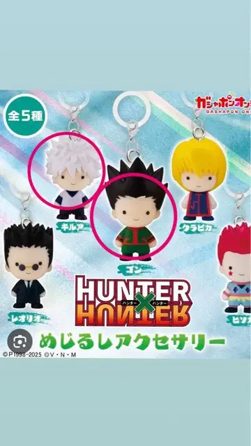 HUNTER x HUNTER 메지루시 액세서리 곤, 키루아, 클로로