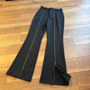 프론트 지퍼 플레어 팬츠 MAISON SPECIAL