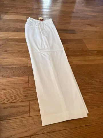 띠어리 팬츠 화이트 S 사이즈