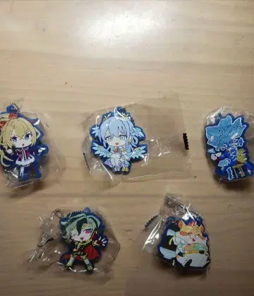 몬스터 스트라이크 러버 마스코트 5종류