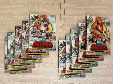 오성전대 다이레인저 DVD 렌탈업 상품 1~50화 전 10권 세트