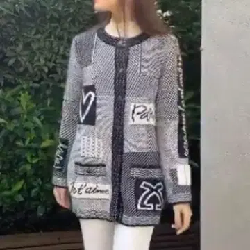 최근 극상품 레오나르 롱 가디건 빅 사이즈 레오나르 로고 아이콘