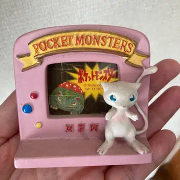 레트로 포켓몬 포켓몬스터 뮤우 사진 액자