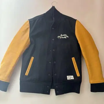 Jackrose 봄버 자켓 블랙/오렌지