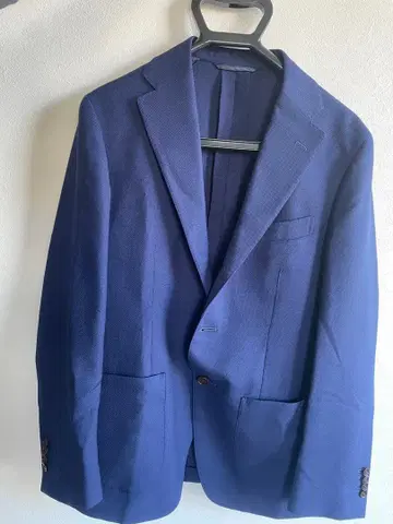 UNIVERSAL LANGUAGE 네이비 테일러드 자켓