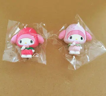 산리오 시크릿 마그넷 후르츠 마이멜로디 2개 세트