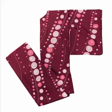 새상품 워싱 가능한 코몬 이중 기모노 M 짙은 빨간색