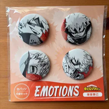 캔뱃지 4개 세트 EMOTIONS