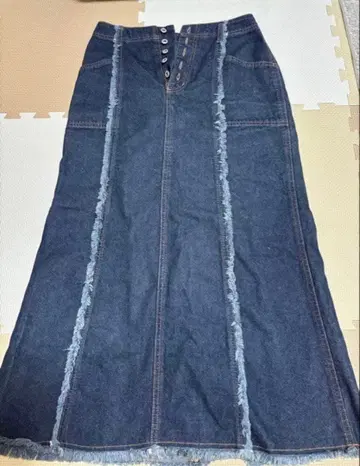 데님 타이트 스커트 빈티지