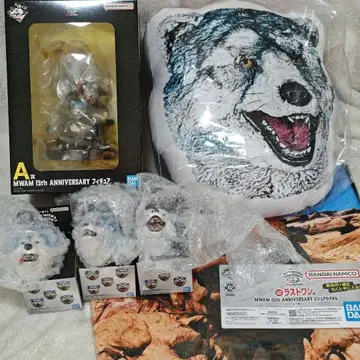 라스트 원상 manwith 제일복권 페이스 마그넷 쿠션 manwith