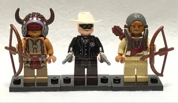 레고 (LEGO) 론 레인저 미니 피규어 정품 3개 세트 인디언