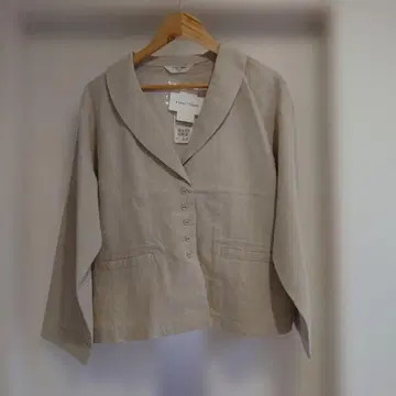 사만사 모스모스 Cross x Linen 숄카라 자켓