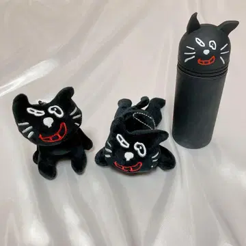 키요 고양이 봉제 인형 펜 케이스