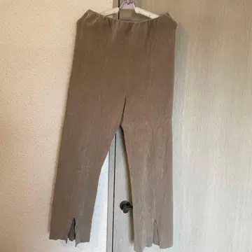 그레이지 슬릿 팬츠