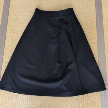 23구 플레어 스커트 블랙