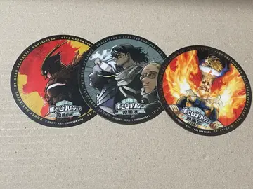 나의 히어로 아카데미아 히로아카전 카페 코스터 삼바카 호크스 3장