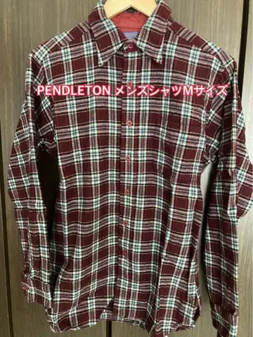 펜들턴 보드 셔츠 70s 빈티지 옴브레