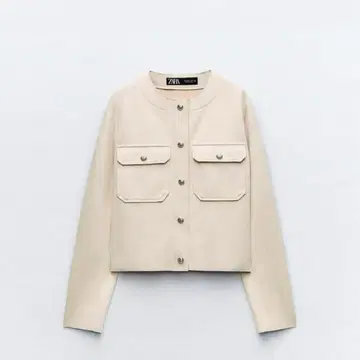 ZARA 화이트 베이지 자켓
