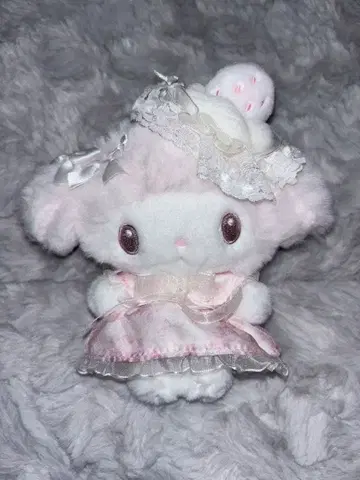 마이멜로디 화이트 이치고 마스코트 키링