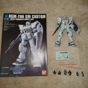 HGUC 짐 커스텀 조립 완료 건담 프라모델