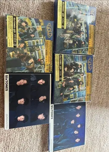 SixTONES GOLD 3형태 바리아 2형태 세트 판매 묶음 판매