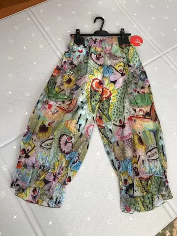 꽃무늬 캐주얼 팬츠 다색