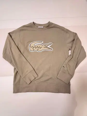 LACOSTE 빅 락 엠블럼 크루넥 맨투맨 L 사이즈