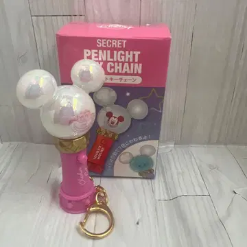디즈니 스토어 시크릿 응원봉 키체인 체셔 고양이