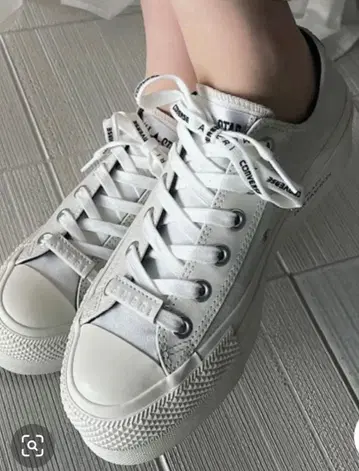 아메리 빈티지 CONVERSE 스니커즈 화이트