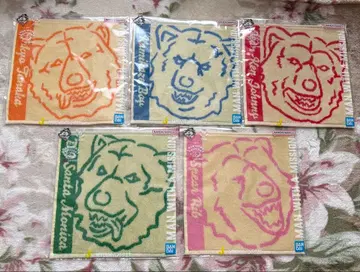 MAN WITH A MISSION 제일복권 J상 핸드 타월 5개 세트