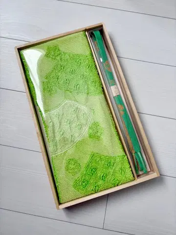 허리띠 오비 장식 천 세트