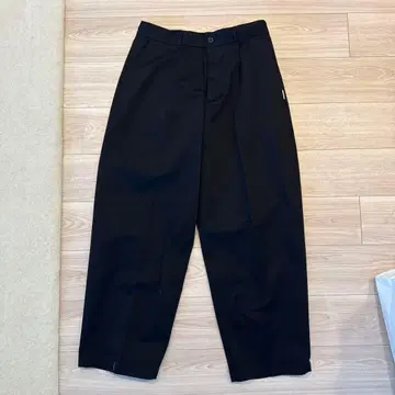 TTTMSW 블랙 와이드 팬츠