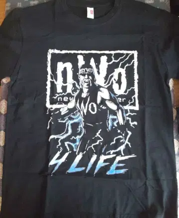 nWo 헐크 호건 4 LIFE 티셔츠 L 사이즈
