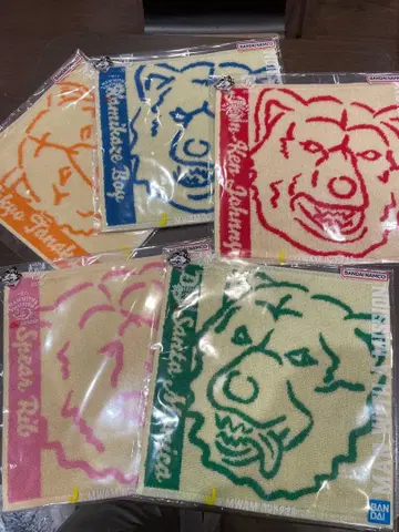 MAN WITH A MISSION 제일복권 J상 핸드 타월 5장 세트