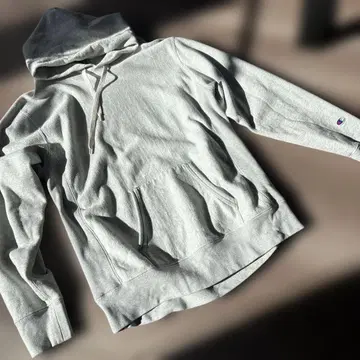 Champion 리버스 위브 후드티 XX-LARGE 그레이