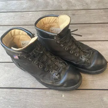 Danner 블랙 워크 부츠