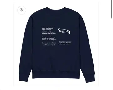 네이비 S 트레이닝복 코튼 혼방