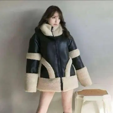 안도마리 and mary elmo 오버 보아 재킷